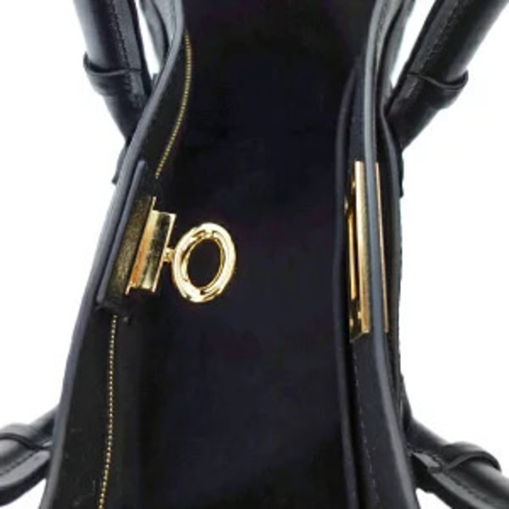 LOUIS VUITTON Onmaside Monogram Shoulder Handbag Brown Black - Picture 6 of 7